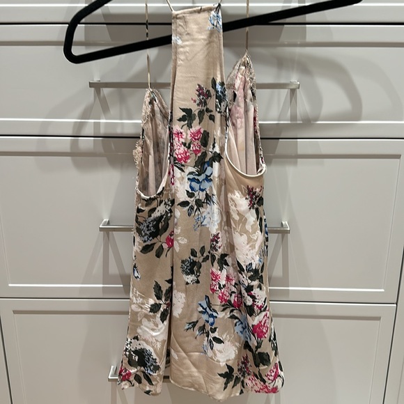 CAMI NYC Floral silk tank - Picture 2 of 2